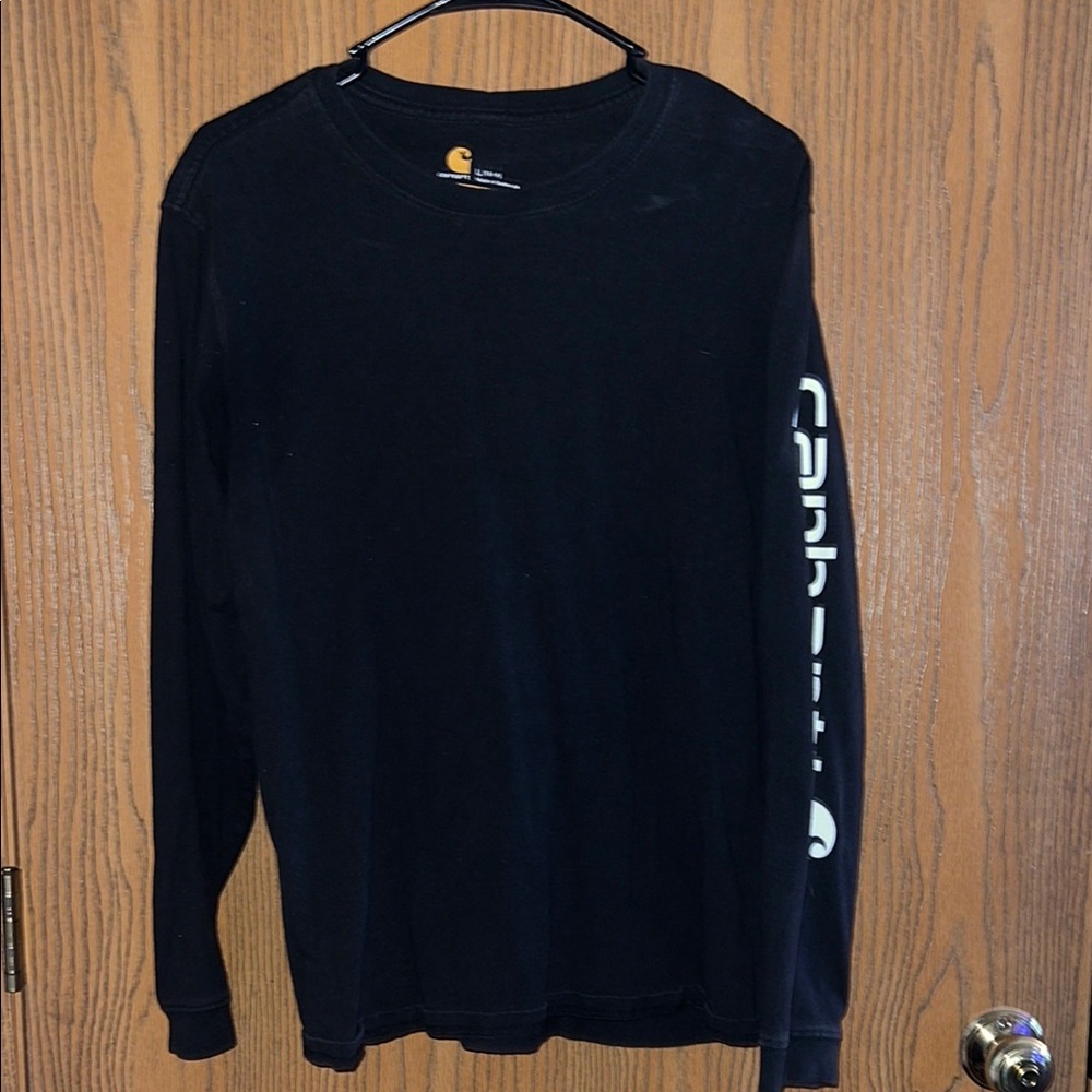 Carhartt Men's Black Long Sleeve Shirt